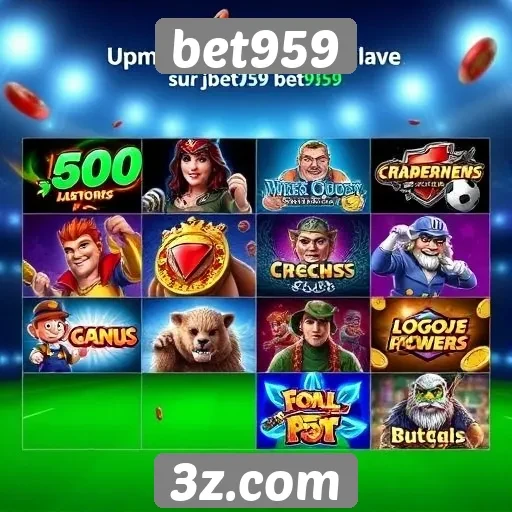 Comparação entre jogos populares no bet959